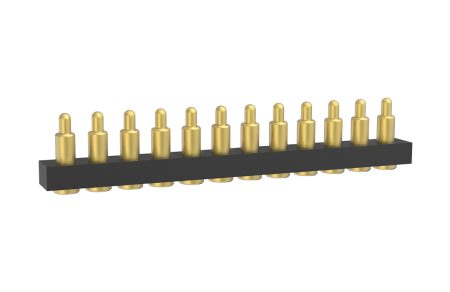 12Pin彈簧針(Pogo Pin)連接器, pogopin工廠